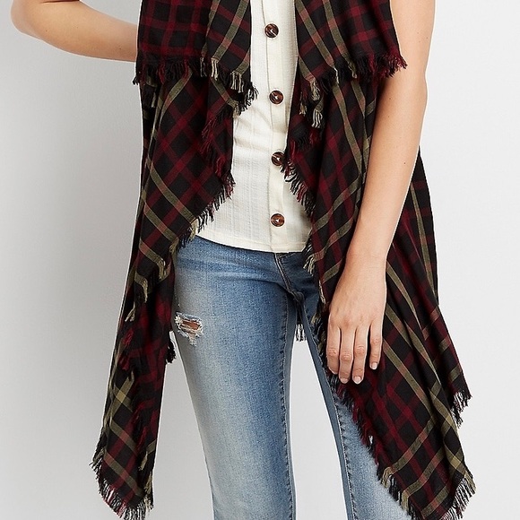 Maurices Tops - Maurice’s Open Front Paid Vest